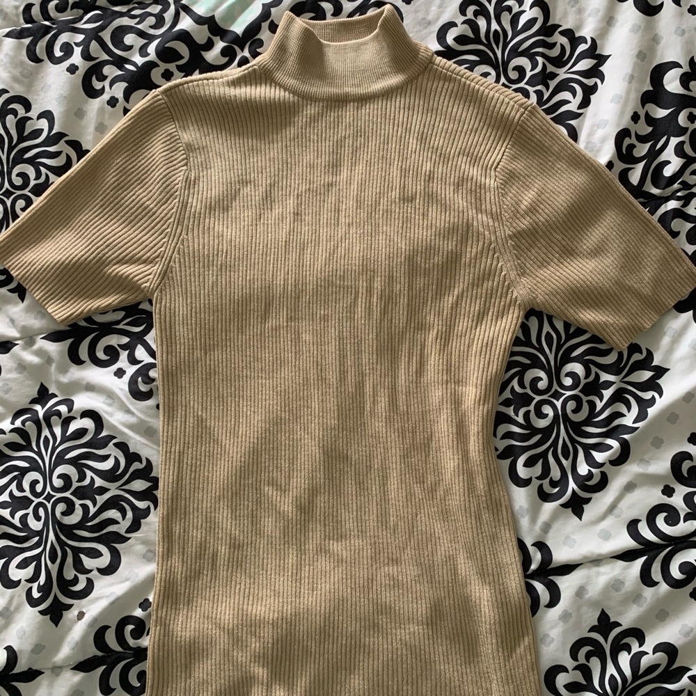Mock neck top